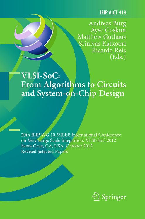 Produktbild: VLSI-SoC: From Algorithms to Circuits and System-on-Chip Design