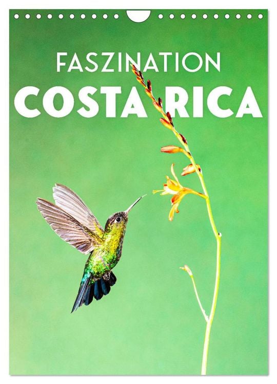 Produktbild: Faszination Costa Rica (Wandkalender 2026 DIN A4 hoch), CALVENDO Monatskalender