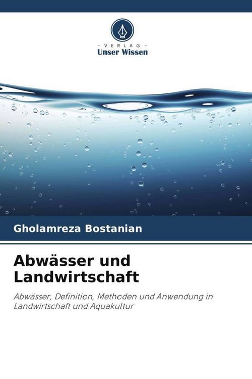 Produktbild: Abw&auml;sser und Landwirtschaft