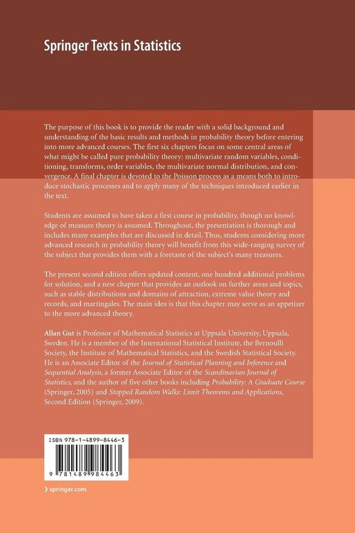 Produktbild: An Intermediate Course in Probability