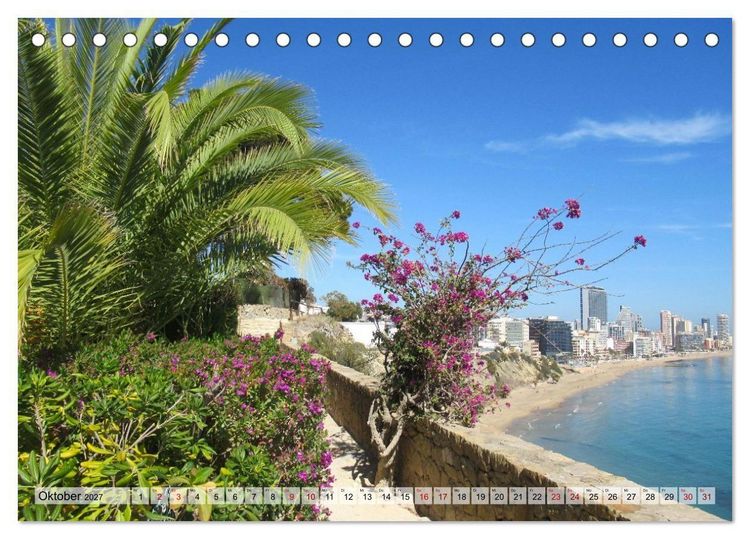 Produktbild: Calpe - Erholung am Mittelmeer (Tischkalender 2027 DIN A5 quer), CALVENDO Monatskalender