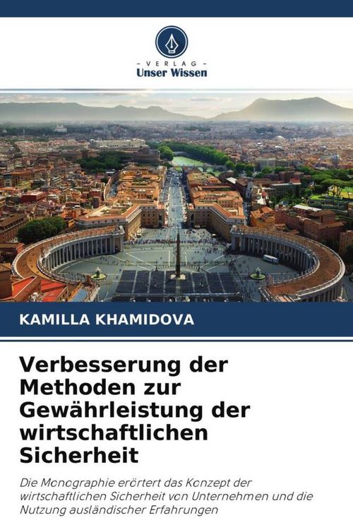 Produktbild: Verbesserung der Methoden zur Gew&auml;hrleistung der wirtschaftlichen Sicherheit