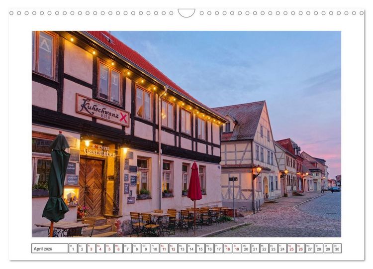 Produktbild: Hansest&auml;dte der Altmark (Wandkalender 2026 DIN A3 quer), CALVENDO Monatskalender