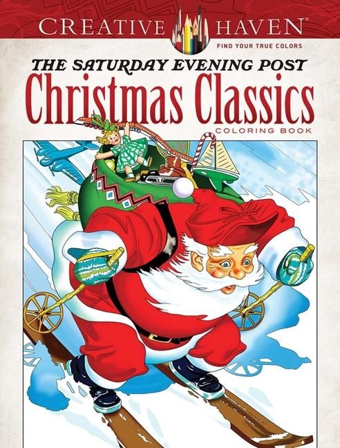 Produktbild: Creative Haven the Saturday Evening Post Christmas Classics Coloring Book