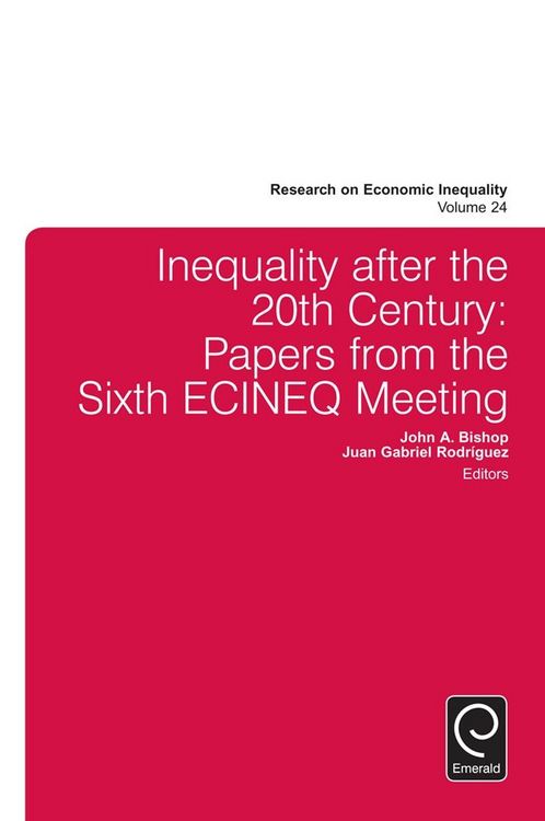 Produktbild: Inequality after the 20th Century