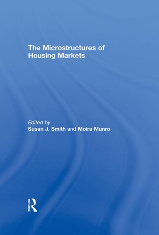 Produktbild: The Microstructures of Housing Markets