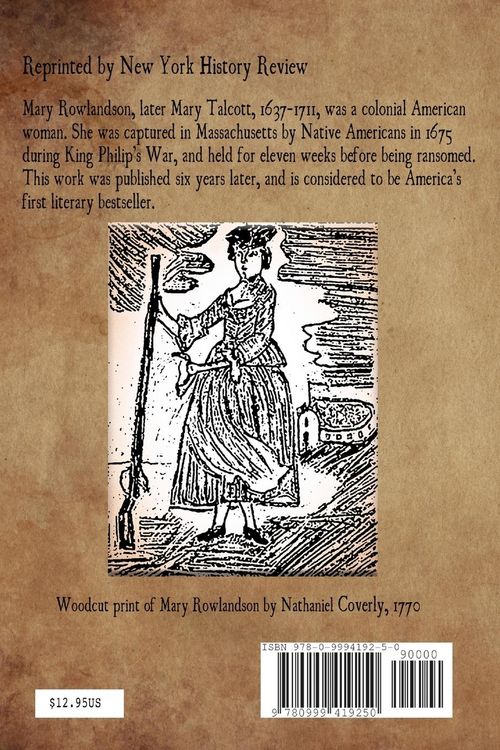 Produktbild: Narrative of the Captivity and Restoration of Mrs. Mary Rowlandson