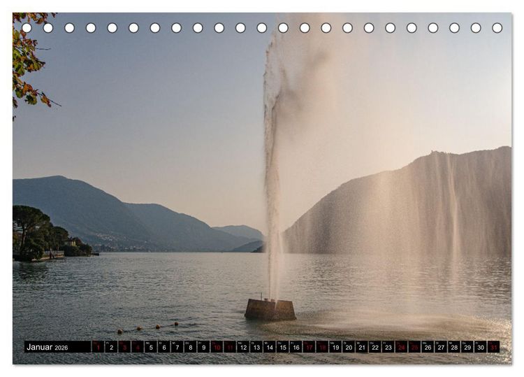 Produktbild: Romantischer Lago d'Iseo (Tischkalender 2026 DIN A5 quer), CALVENDO Monatskalender