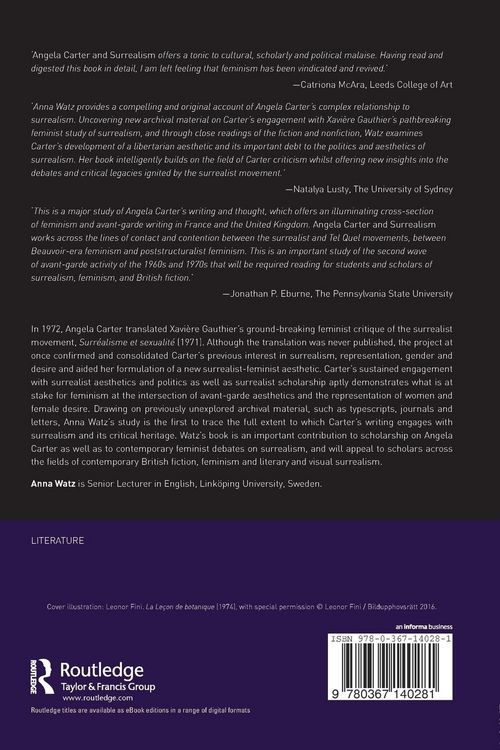 Produktbild: Angela Carter and Surrealism
