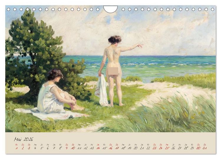Produktbild: Strandgef&uuml;hle (Wandkalender 2026 DIN A4 quer), CALVENDO Monatskalender