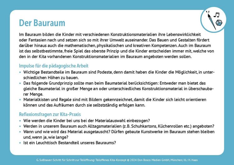 Produktbild: Schritt f&uuml;r Schritt zur Teil&ouml;ffnung: Teiloffenes Kita-Konzept