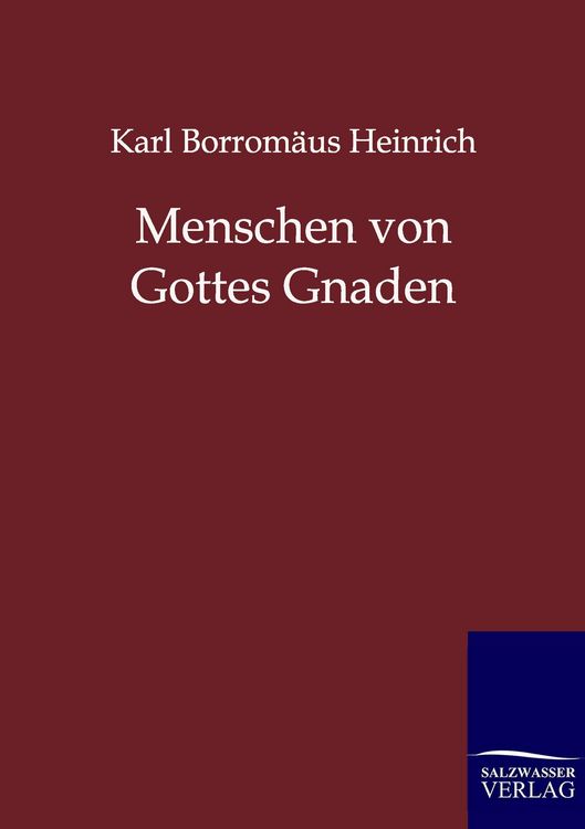 Produktbild: Menschen von Gottes Gnaden
