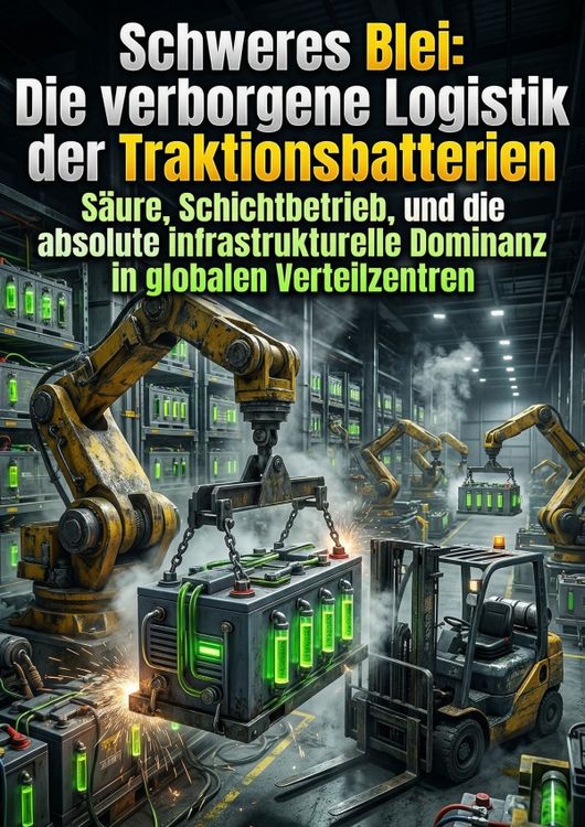 Produktbild: Schweres Blei: Die verborgene Logistik der Traktionsbatterien