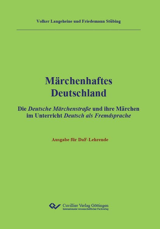 Produktbild: M&auml;rchenhaftes Deutschland - Ausgabe DaF-Lehrende