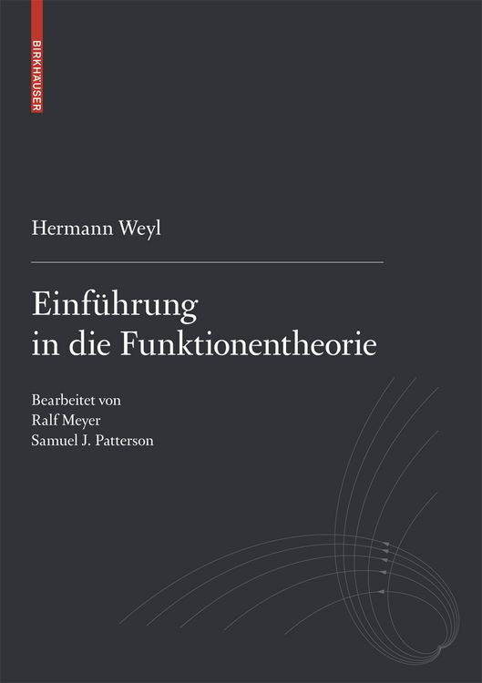 Produktbild: Einf&uuml;hrung in die Funktionentheorie