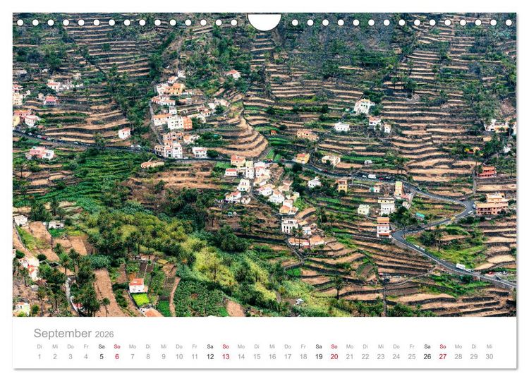 Produktbild: La Gomera &ndash; Die gr&uuml;ne Perle der Kanaren. (Wandkalender 2026 DIN A4 quer), CALVENDO Monatskalender