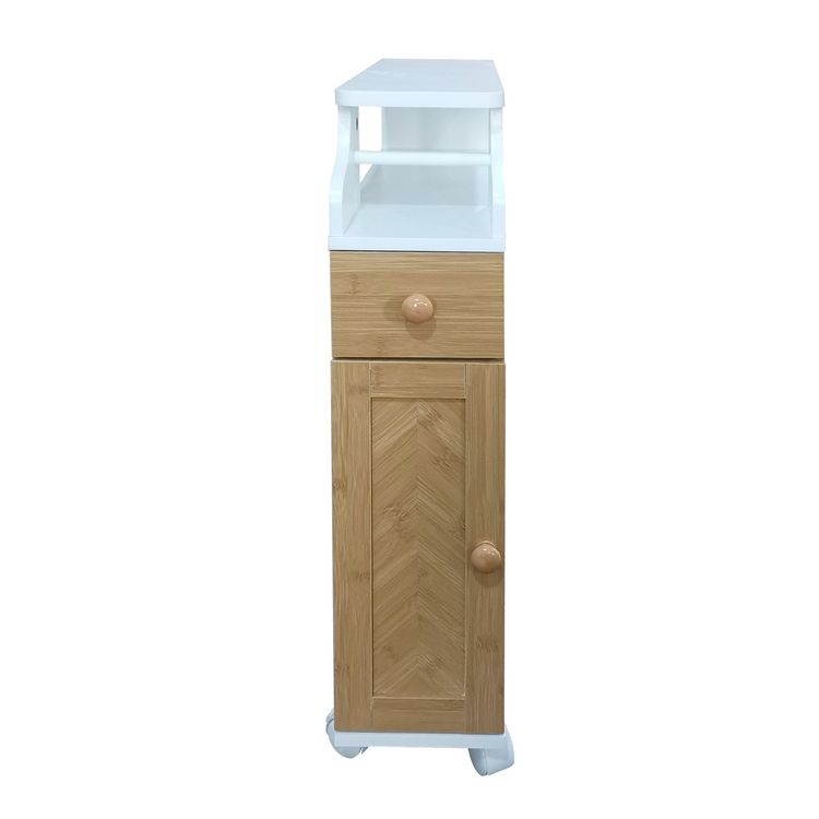 Produktbild: HTI-Living Badschrank S Jerik Wei&szlig; Bambus Badschrank S Jerik Wei&szlig; Bambus