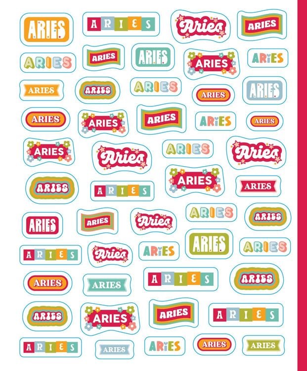 Produktbild: So. Many. Astrology Stickers.