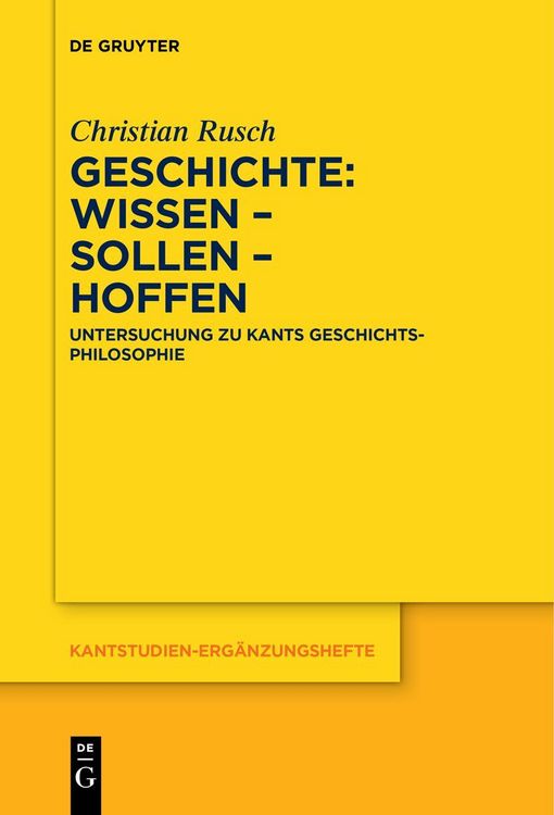 Produktbild: Geschichte: Wissen &ndash; Sollen &ndash; Hoffen