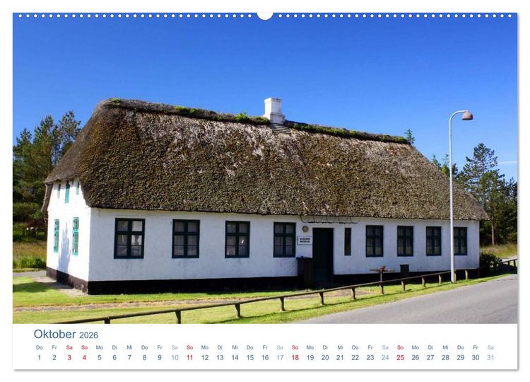 Produktbild: Bl&aring;vand 2026 (Blavand). Impressionen von D&auml;nemarks Nordseek&uuml;ste (hochwertiger Premium Wandkalender 2026 DIN A2 quer), Kunstdruck in Hochglanz