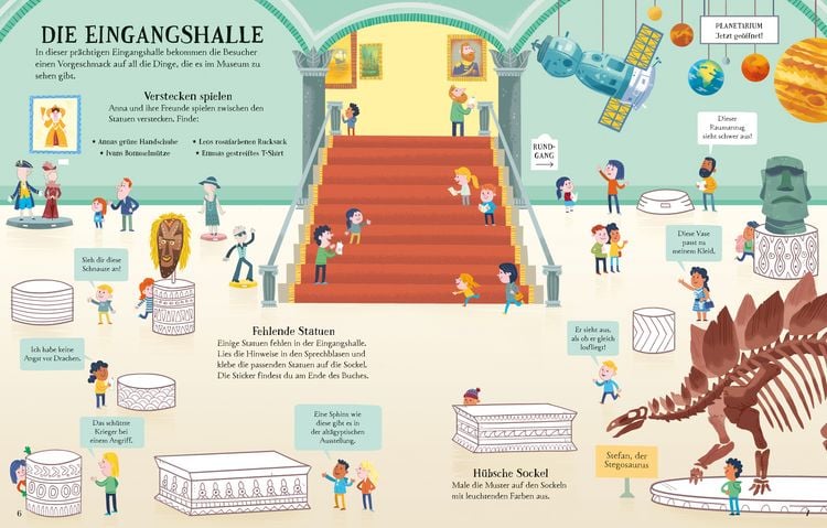 Produktbild: Ein Tag im Museum &ndash; Das Mitmachbuch