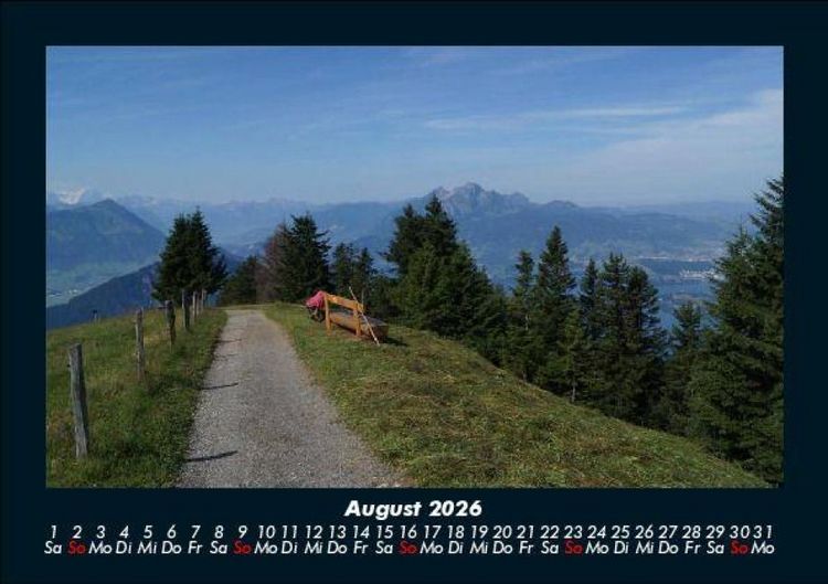 Produktbild: Wanderlust 2026 Fotokalender DIN A5