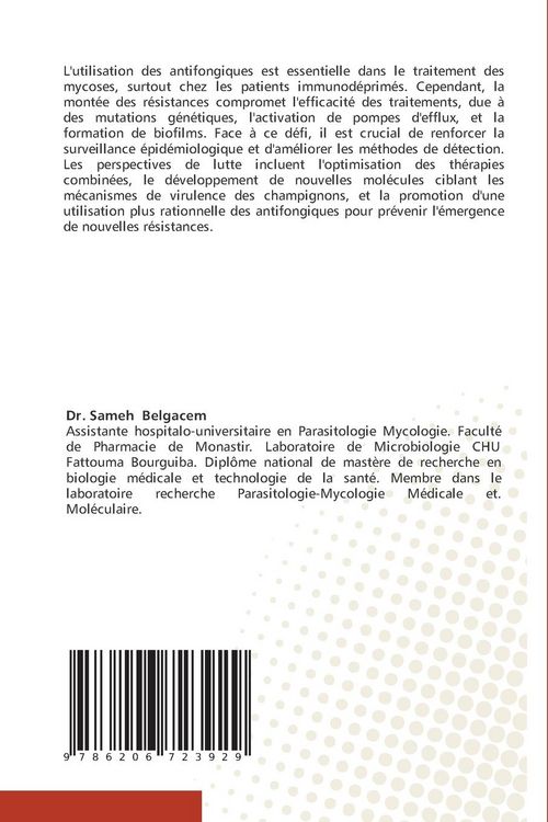 Produktbild: R&eacute;sistance aux Antifongiques : M&eacute;canismes, D&eacute;tection et Perspectives