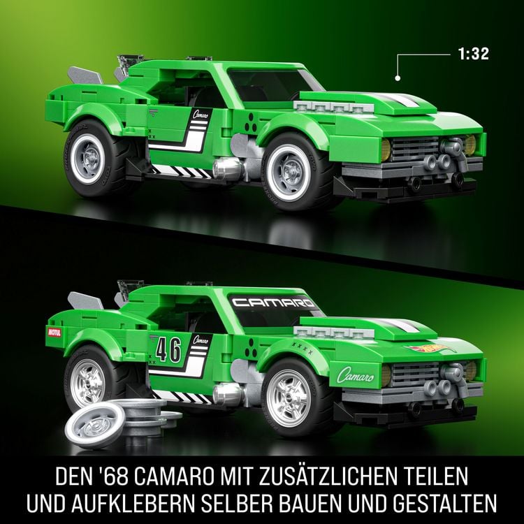 Produktbild: Mattel Brick Shop HW SPEED SERIES CAMARO