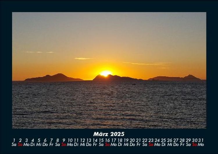 Produktbild: Meereslandschaft 2025 Fotokalender DIN A5