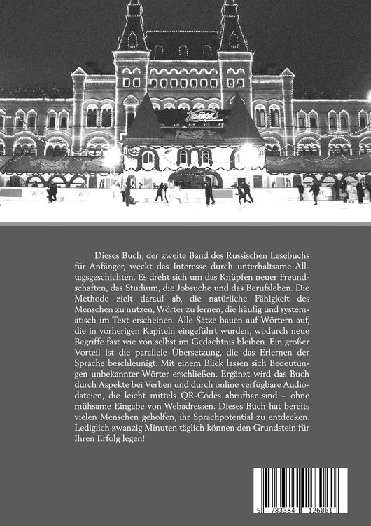 Produktbild: Lerne Russisch mit Vergn&uuml;gen: Das Erste Russische Lesebuch f&uuml;r Anf&auml;nger Band 2