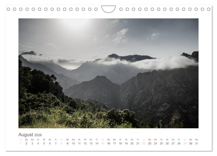 Produktbild: Die Sch&ouml;nheit Korsikas (Wandkalender 2026 DIN A4 quer), CALVENDO Monatskalender