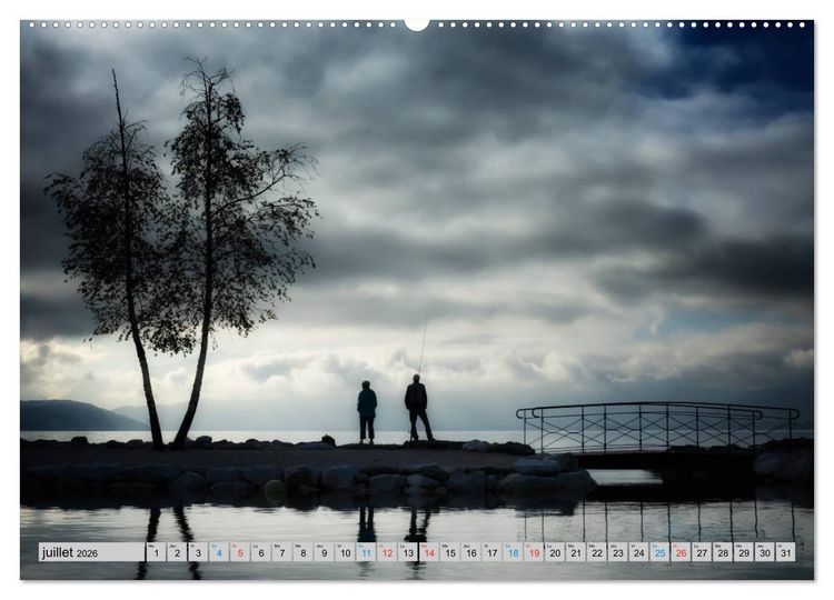 Produktbild: Un automne en Haute-Savoie (Calendrier mural 2026 DIN A2 vertical) calendrier de bureau