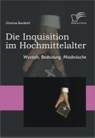Produktbild: Die Inquisition im Hochmittelalter