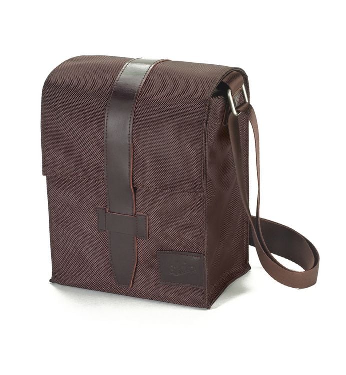 Produktbild: Buchh&uuml;llen-Tasche mit &Uuml;berschlag