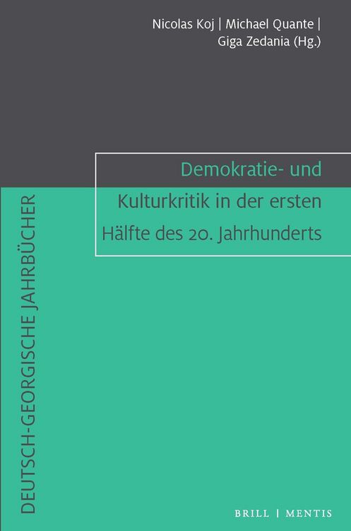 Produktbild: Demokratie- und Kulturkritik in der ersten H&auml;lfte des 20. Jahrhunderts