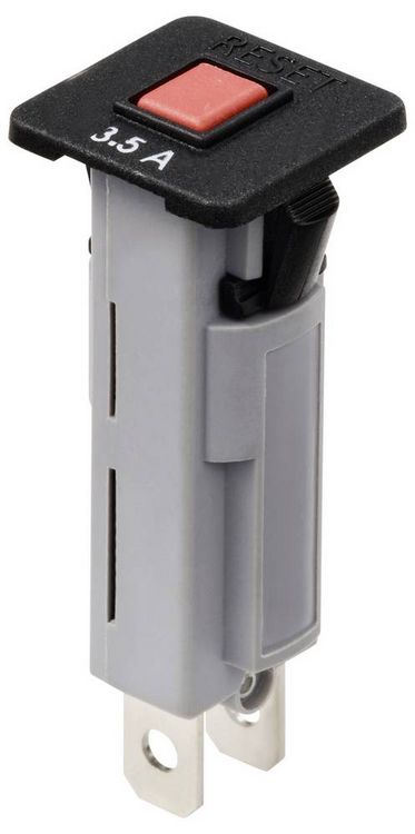 Produktbild: TRU COMPONENTS TC-13401648 Leistungsschalter thermisch 125 V/AC, 250 V/AC, 32 V/DC, 50 V/DC 3.5 A 1 St.