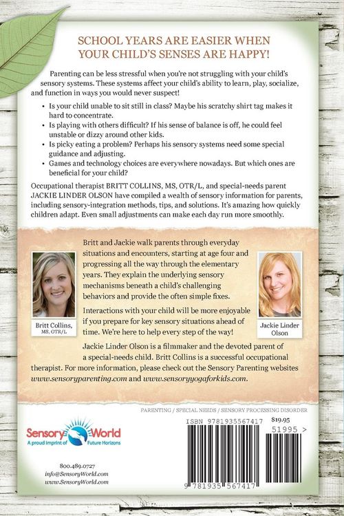 Produktbild: Sensory Parenting: The Elementary Years