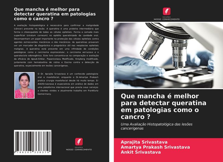 Produktbild: Que mancha &eacute; melhor para detectar queratina em patologias como o cancro ?