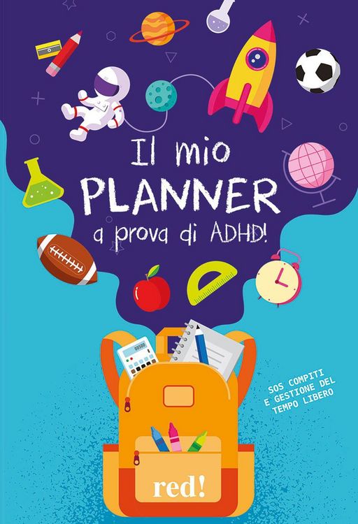 Produktbild: Il mio planner a prova di ADHD! SOS compiti e gestione del tempo libero