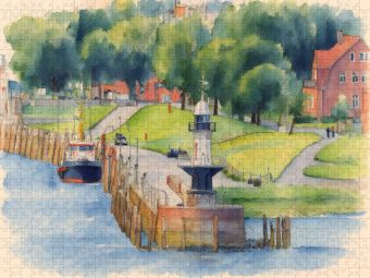 Produktbild: CALVENDO Puzzle Brunsb&uuml;ttel Mole 1 | 1000 Teile Lege-Gr&ouml;&szlig;e 64x48cm Foto-Puzzle f&uuml;r gl&uuml;ckliche Stunden