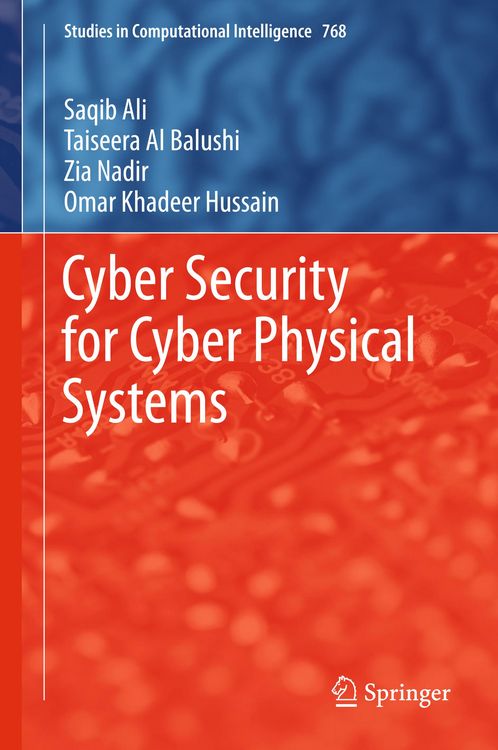 Produktbild: Cyber Security for Cyber Physical Systems