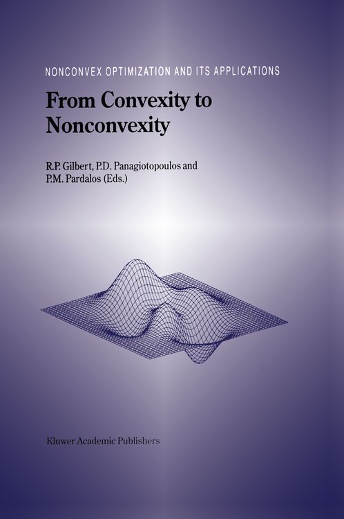 Produktbild: From Convexity to Nonconvexity