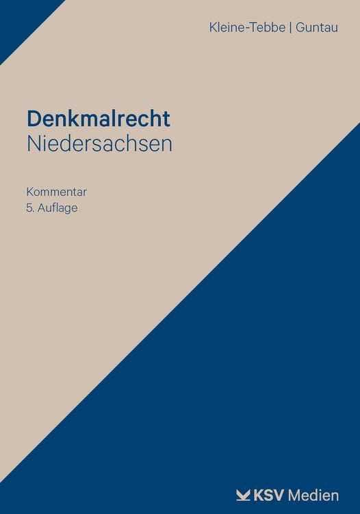Produktbild: Denkmalrecht Niedersachsen