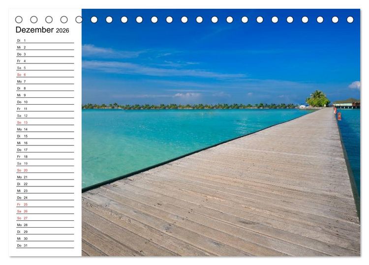 Produktbild: Traumstr&auml;nde in der Karibik (Tischkalender 2026 DIN A5 quer), CALVENDO Monatskalender