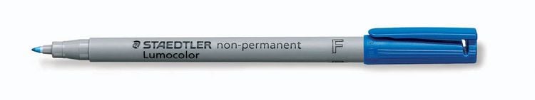 Produktbild: STAEDTLER Universalstift Lumocolor 316 non-permanent F, blau