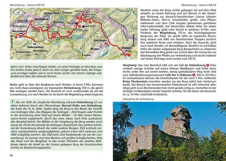 Produktbild: ROTHER Wanderf&uuml;hrer Vogesen-Durchquerung