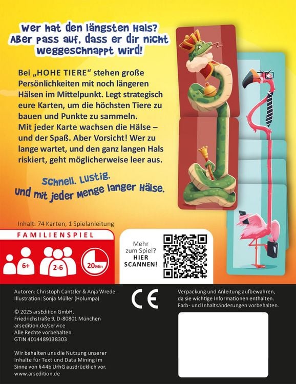 Produktbild: Hohe Tiere