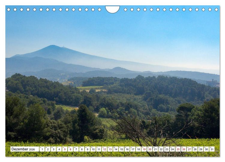 Produktbild: Mit dem Rennrad zum Mont Ventoux (Wandkalender 2026 DIN A4 quer), CALVENDO Monatskalender