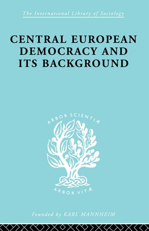 Produktbild: Central European Democracy and its Background