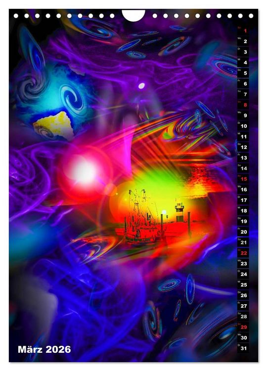 Produktbild: Leuchtt&uuml;rme Kalender der besonderen Art (Wandkalender 2026 DIN A4 hoch), CALVENDO Monatskalender